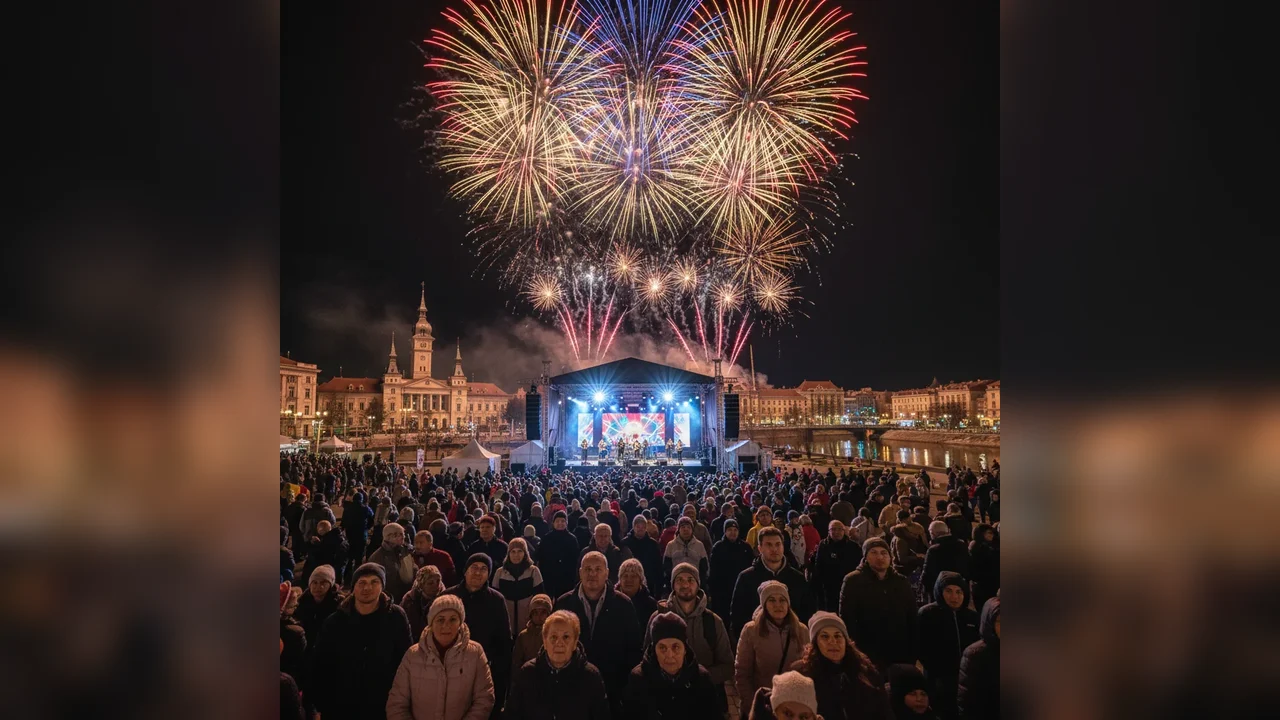 Concerte și Focuri de Artificii în Piața Centrală