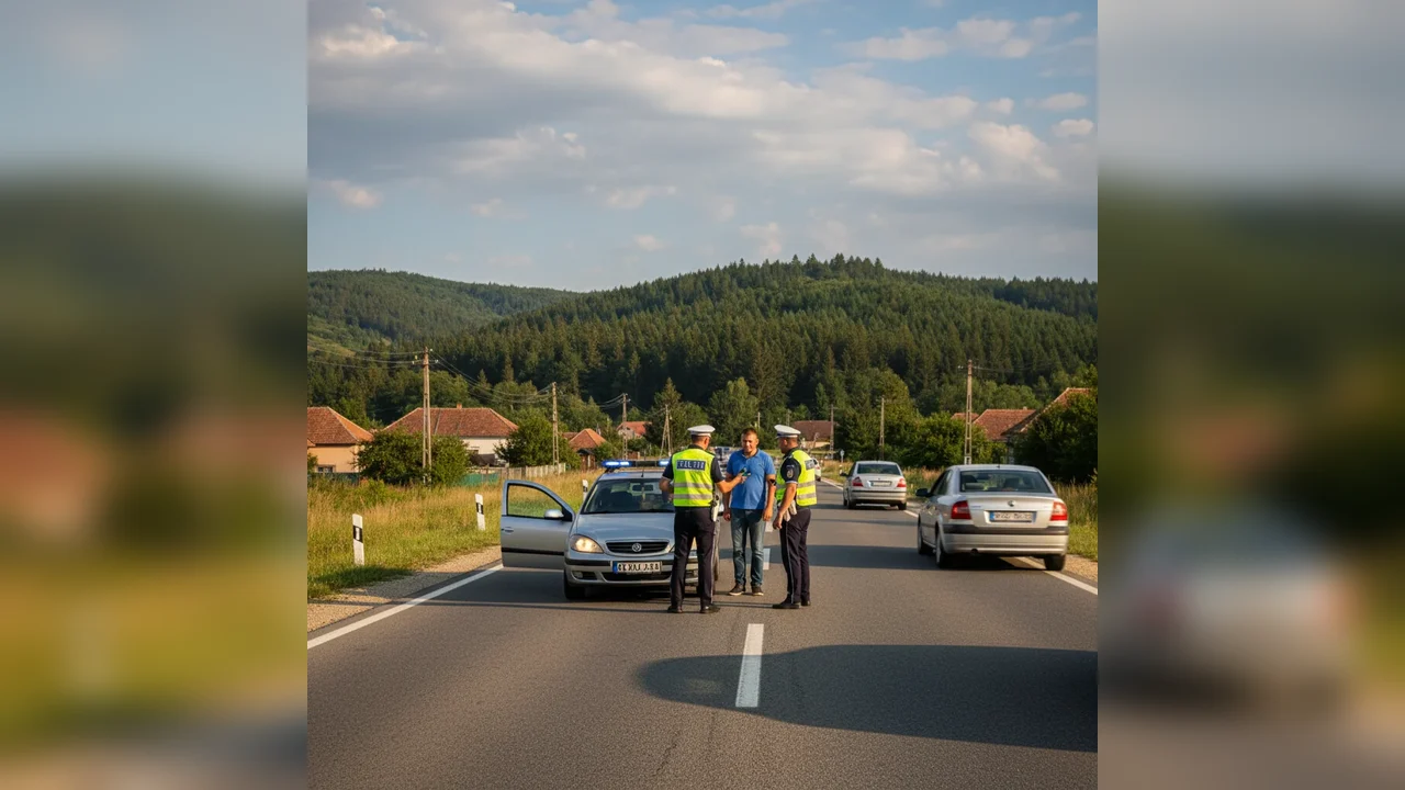 Pe DN15, între Târgu Mureș și Reghin, 125 de amenzi în patru ore