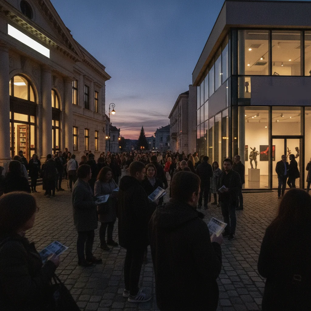Nocturna Bibliotecilor și Noaptea Albă a Galeriilor aduc o seară culturală plină la Târgu Mureș