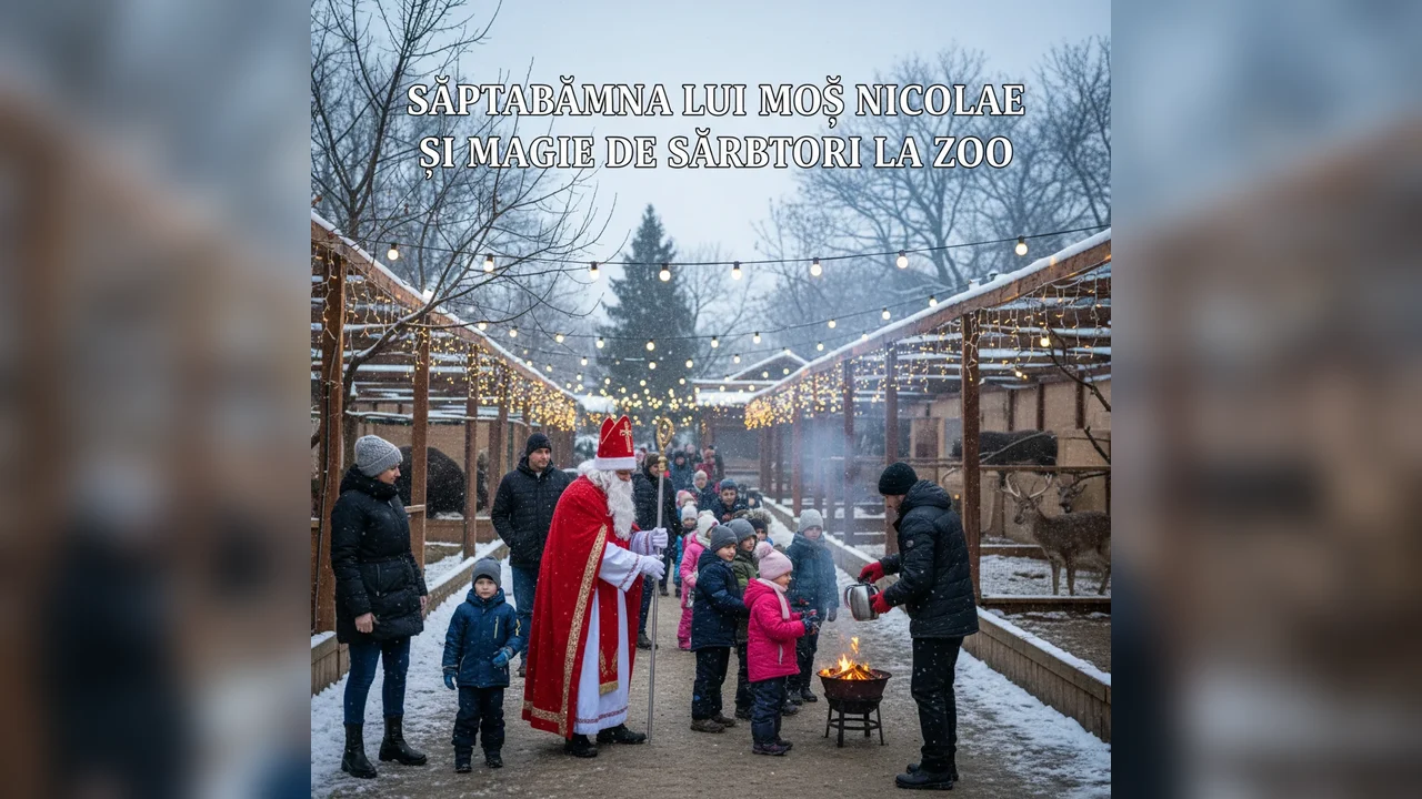 Sărbători de poveste și magia lui Moș Nicolae la Zoo în această săptămână